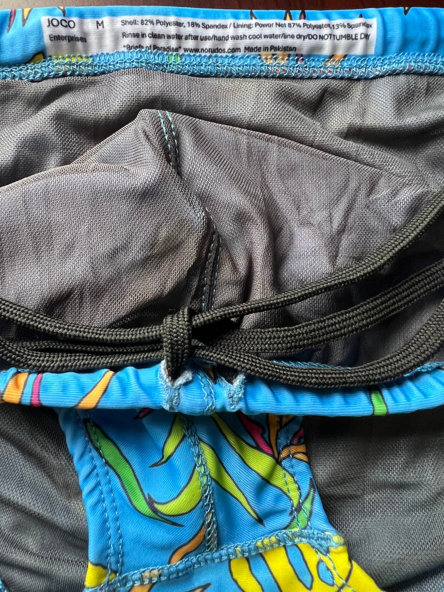 "Briefs of Paradise" Contour Front Swim Brief