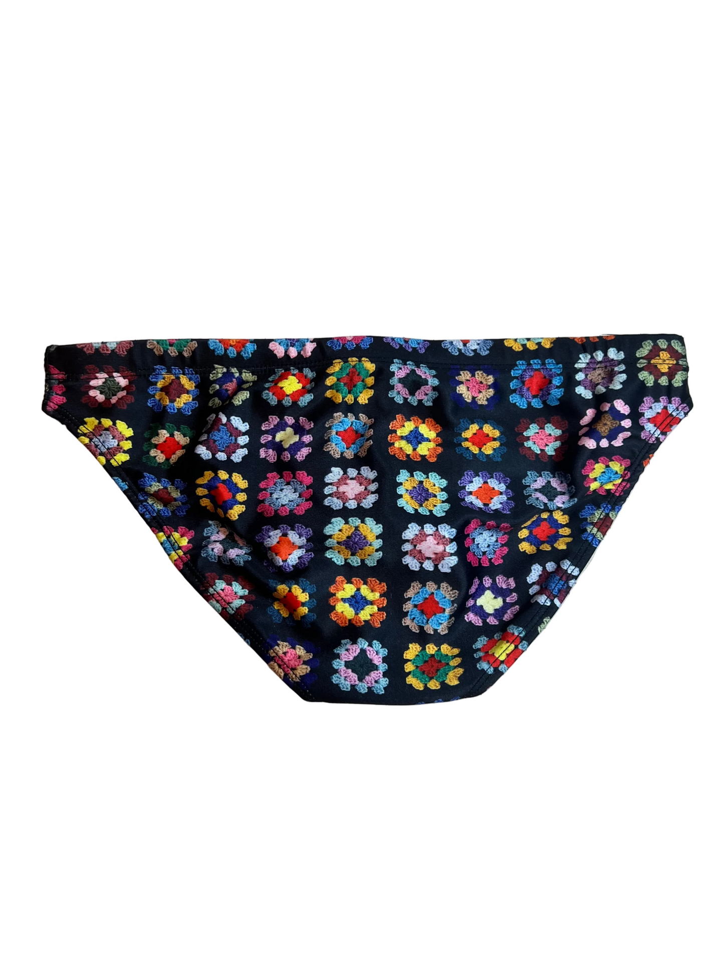 "Crochet L'Oeil" Contour Front Swim Brief (1" Hip)