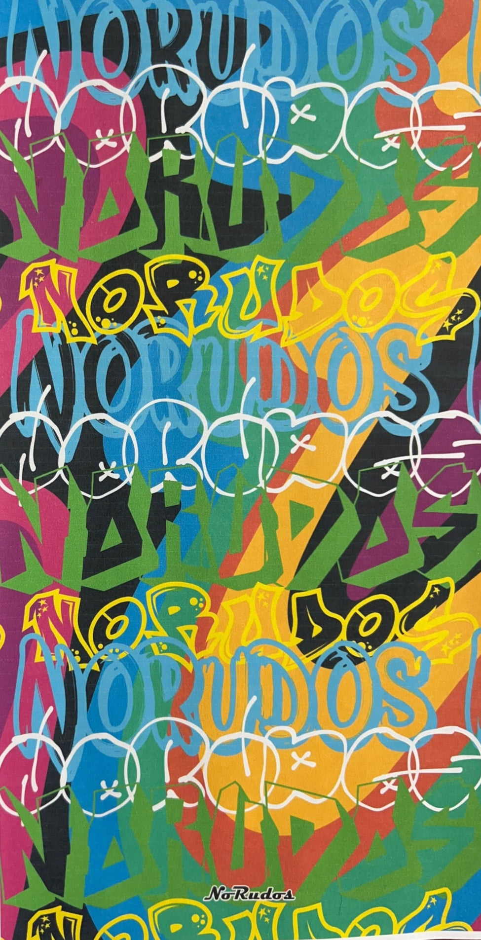 "Graffiti Glamour" Beach Towel