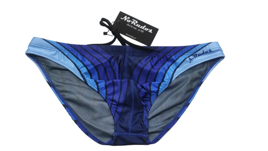 "Curves III" Contour Front Swim Brief (1" Hip)