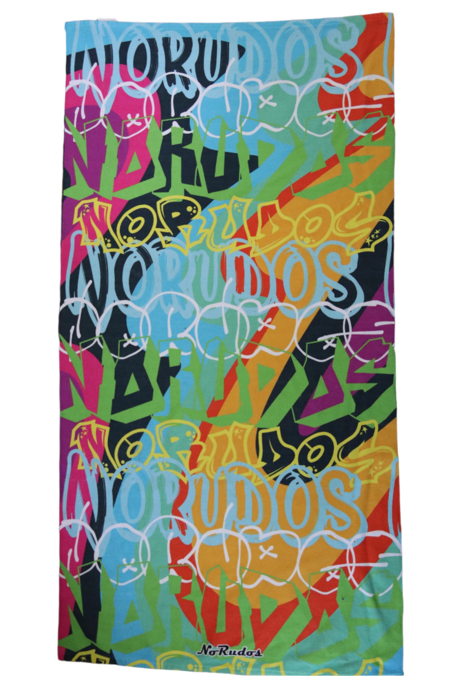 "Graffiti Glamour" Beach Towel