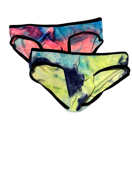 Raystraints (Independent Designer from LA) Handmade Swim Briefs - XL (Choose Color)