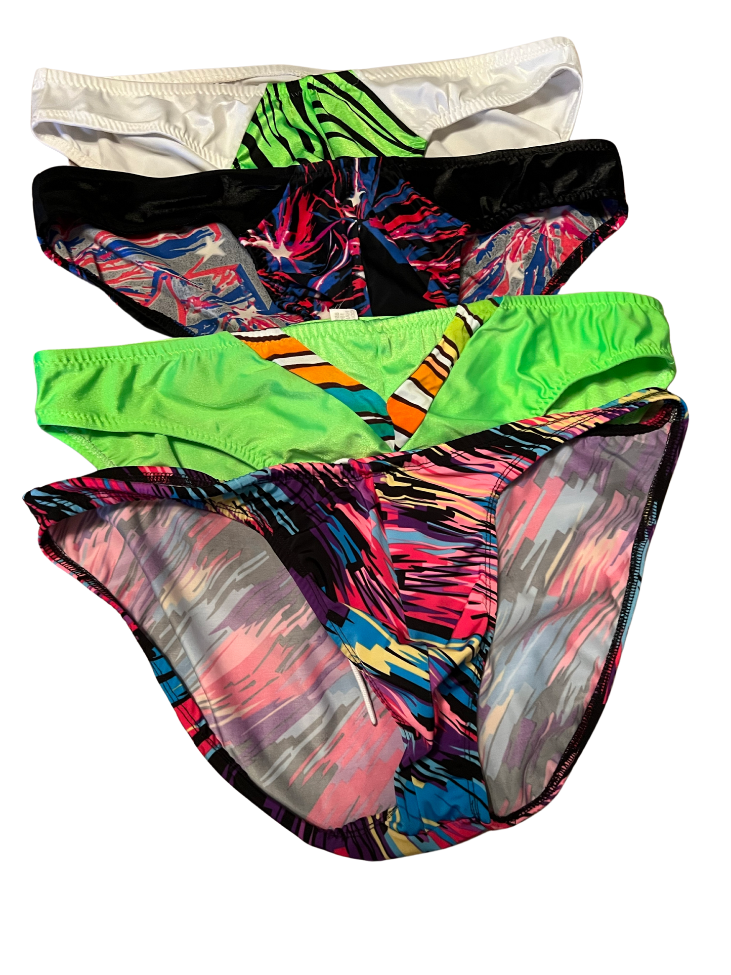 Brand Unknown Looks Handmade (Maybe Skins?) Swim Brief - XXL (Choose Color)