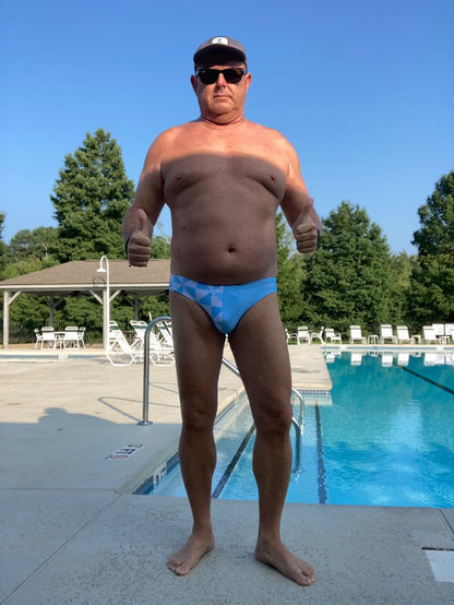 "Angles for a Cause" Contour Front Swim Brief (2" Hip)