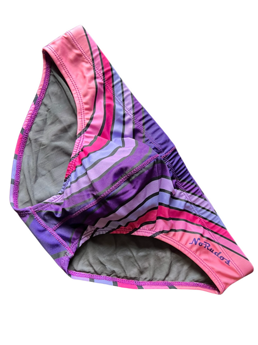 "Curves II" Contour Front Swim Brief (2" Hip)