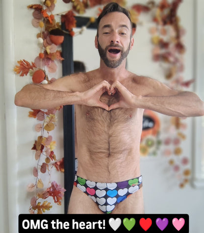 "Love is Love" Swim Brief