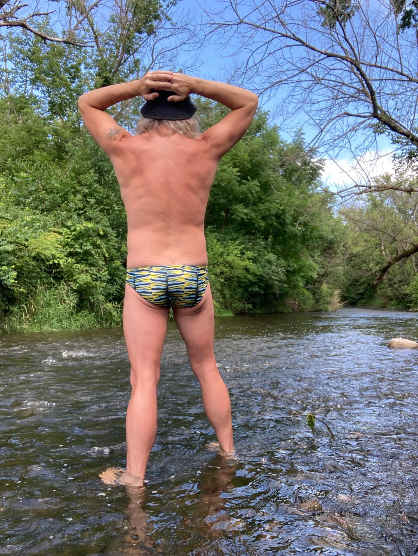 "An Army of Change" Contour Front Swim Brief (2" Hip)