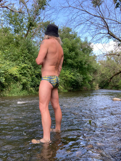 "An Army of Change" Contour Front Swim Brief (2" Hip)