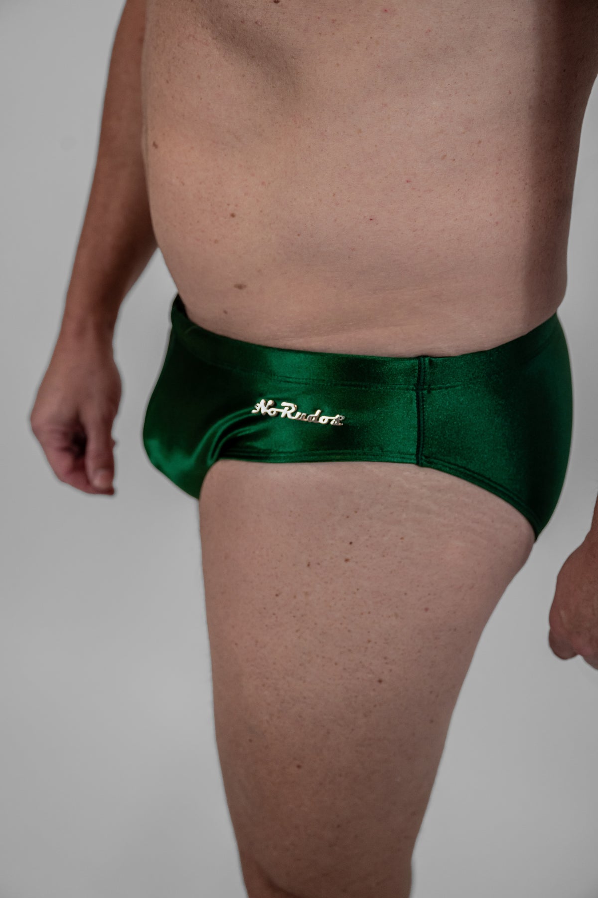 The Paradigm Swim Brief in British Racing Green