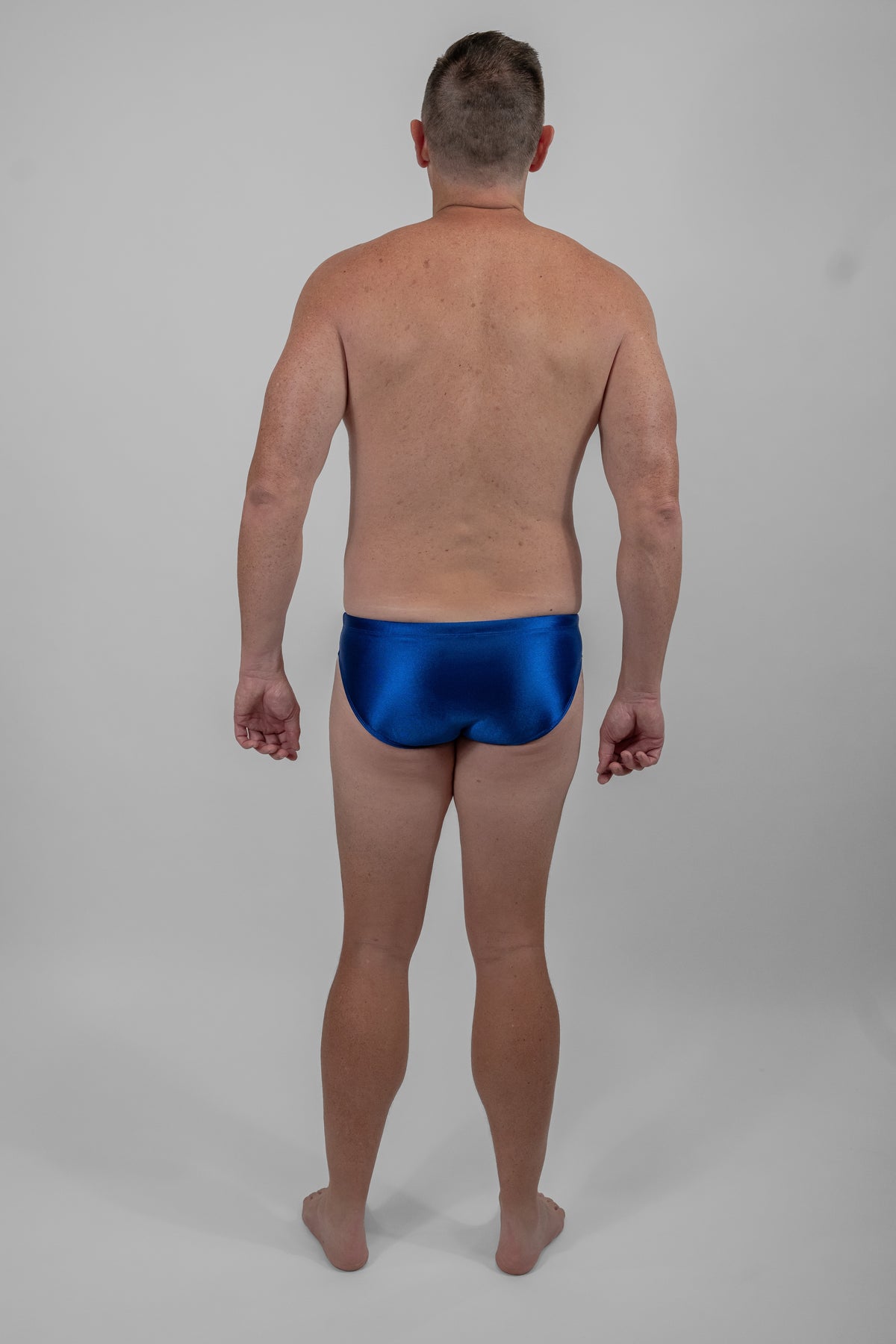 The Paradigm Swim Brief in Grecian Blue