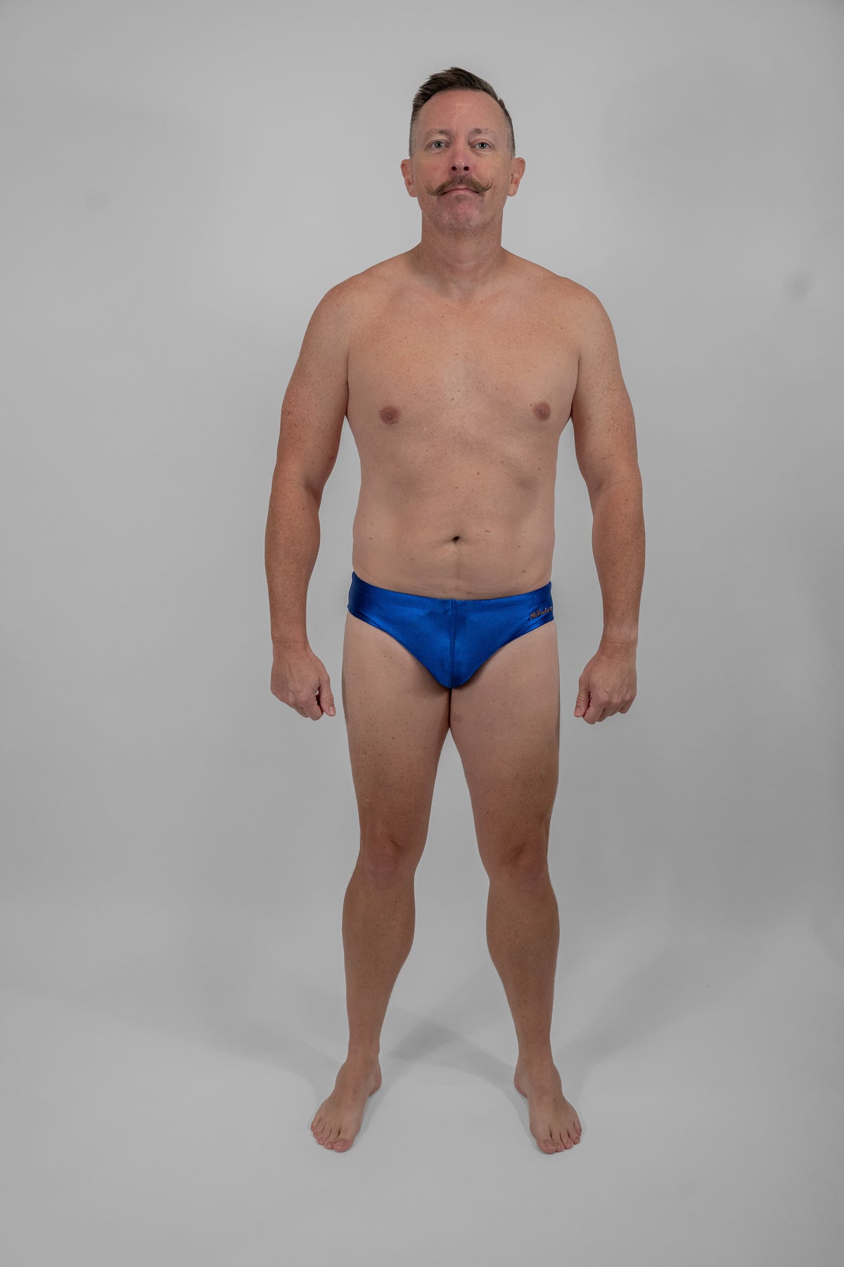 The Paradigm Swim Brief in Grecian Blue