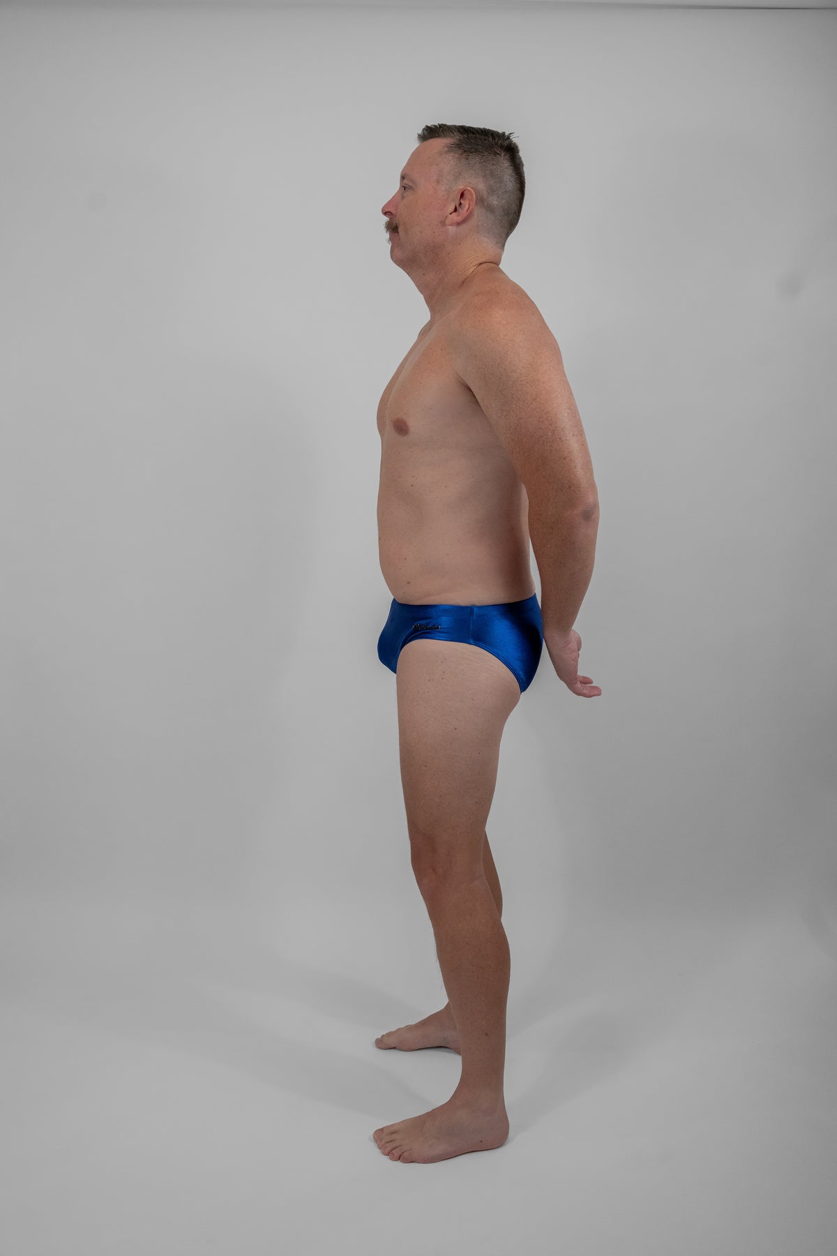 The Paradigm Swim Brief in Grecian Blue