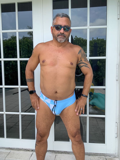 "Angles for a Cause" Contour Front Swim Brief (2" Hip)